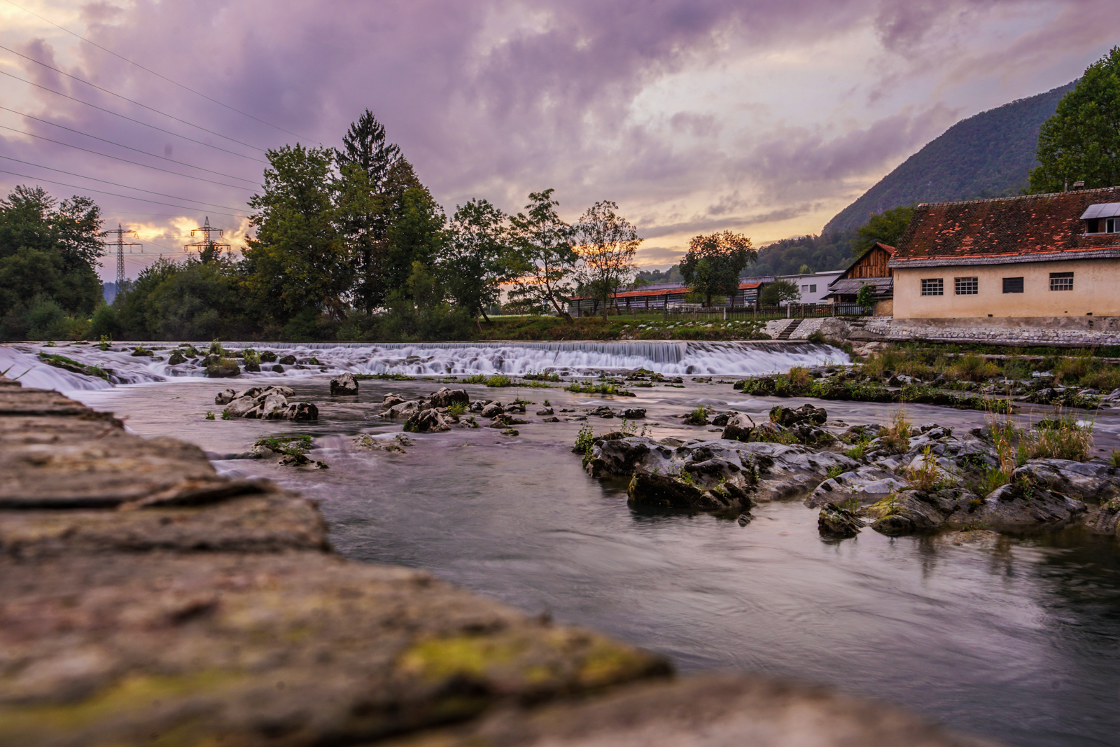 Sunset Over Sava - Samantha Innard